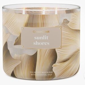 🏖️🌞🏖️ “SUNLIT SHORES” GOOSE CREEK LARGE 3-WICK CANDLE❗️🏖️🌞🏖️